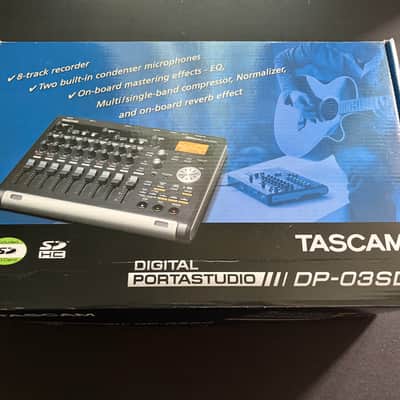 TASCAM DP-03SD 8-track Digital Portastudio 2017 - Present - Black image 8