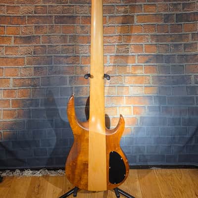 Carvin LB76 6-String Left-Handed Bass Koa & Maple w/ OHSC image 18