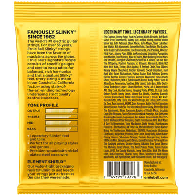Ernie Ball Skinny Top Beefy Bottom Nickel Wound Electric Guitar Strings 10-54 Gauge image 2