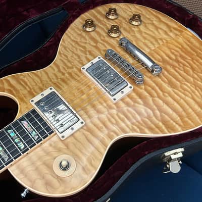 Gibson Les Paul Elegant 2003 Natural Quilt Top VG+ OHSC image 2
