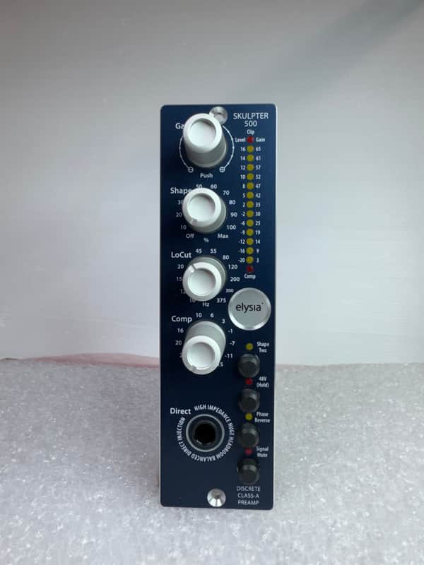 Elysia Skulpter 500 Preamp Module 2010s - Blue image 1