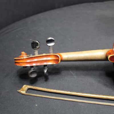 An Antique Antonius Stradivarius 3/4 Size Violin, Bow & Case Ready to Play # 6 V image 6