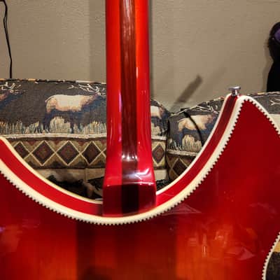 Rickenbacker '60's style WB Checkerboard bound Limited Edition 1 of 30 made image 9
