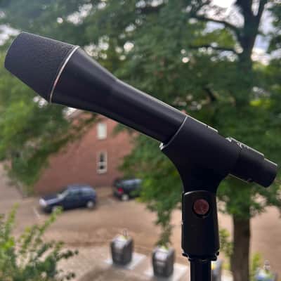 *serviced pair* 1970 AKG D-222 "Sound Rocket" Two-Way Dynamic Microphones D222 image 8