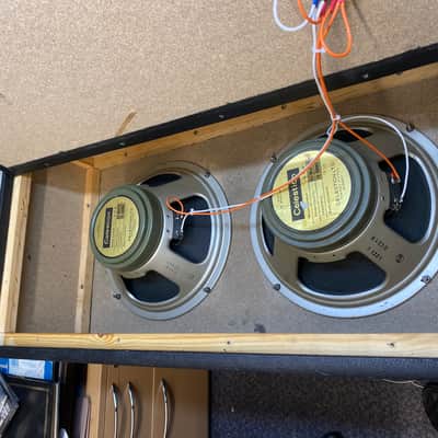 Immagine Custom Sound 2x12 speaker cab fitted with Celestion Greenback 75w speakers, revAMPlified - 10