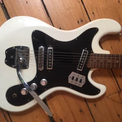 Dyko/Tiesco/Pleasent Vintage Japanese Electric Guitar 60's White image 1