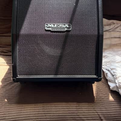 Mesa Boogie 60 watt 1x12 slanted speaker cabinet and straight 2022 - Black image 2