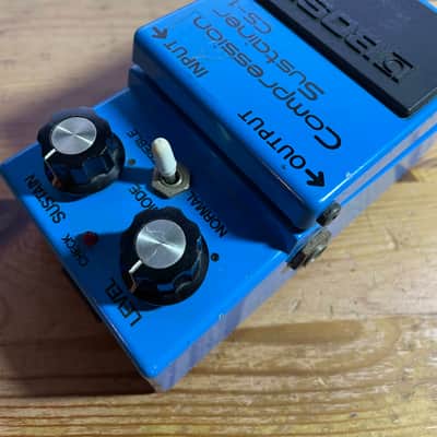 Boss CS-1 Compression Sustainer (Black Label) 1978 - 1982 - Blue image 9