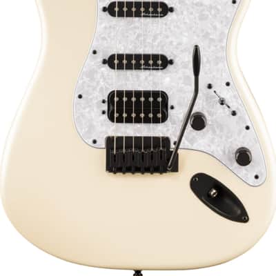 Fender Player Fusion Stratocaster HSS Limited Edition Electric Guitar, Ebony Fingerboard, Olympic Pearl image 2