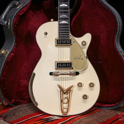 2015 Gretsch Custom Shop Penguin Stephen Stern Masterbuilt “Aged White” image 2