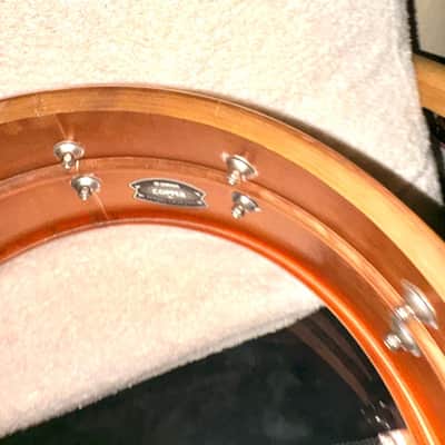 Yamaha SD6455 Handcrafted Copper Snare Drum 14"x5.5" - Excellent Condition image 10