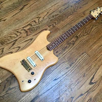 1981 Veillette Citron Shark Baritone Guitar image 10