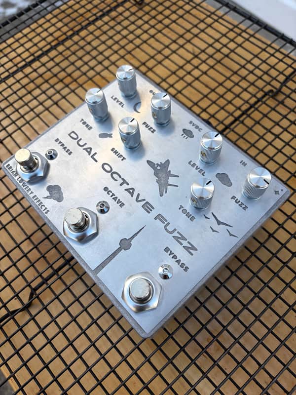 Brian Lowery Effects Dual Octave Fuzz 2026 - Acid Etched image 1