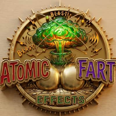 Atomic Fart Effects  ASTURKLON BOUTIQUE OVERDRIVE ( Hand Made Point to Point)  2026  - GOLD RELIC image 3