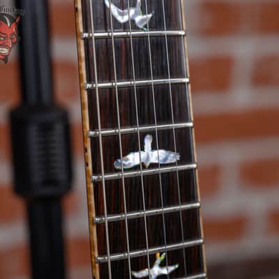 PRS Private Stock #7132 McCarty 594 Curly Maple Top Aged Faded McCarty Burst/ Brazilian Rosewood 2018 w/OHSC image 13