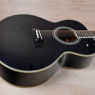 Morris MJ-405 MIJ 1981 Black Vintage Made in Japan w/ Hard Case image 12