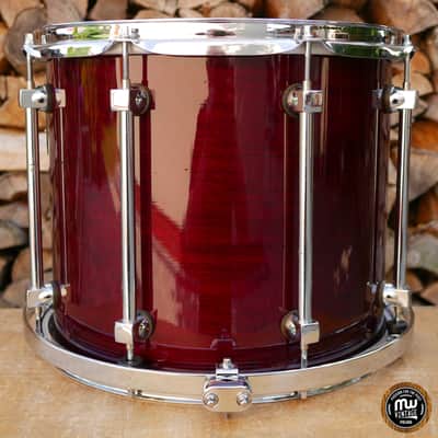 Immagine Premier SIGNIA Maple Tom Floor Tom 14" x 12" Cherry Wood UK Made - 6
