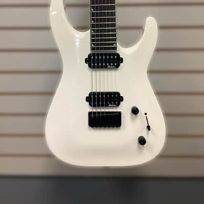 Jackson JS Series Dinky Arch Top JS32-7 DKA HT 7-String Electric Guitar Snow White image 2