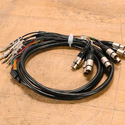 Unbranded DB25 Male to (8x)XLRF and (8x)TRS - 10ft CG01UAP