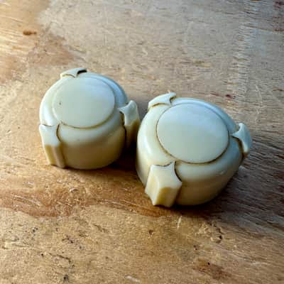 1948 Gibson BR-9 Electric Lap Steel Guitar Knobs- Cream - Vintage 40’s 50’s image 10