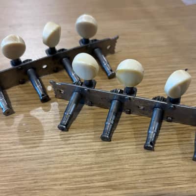 Gibson A-style Mandolin Tuners - Ivoroid buttons 1918 image 2