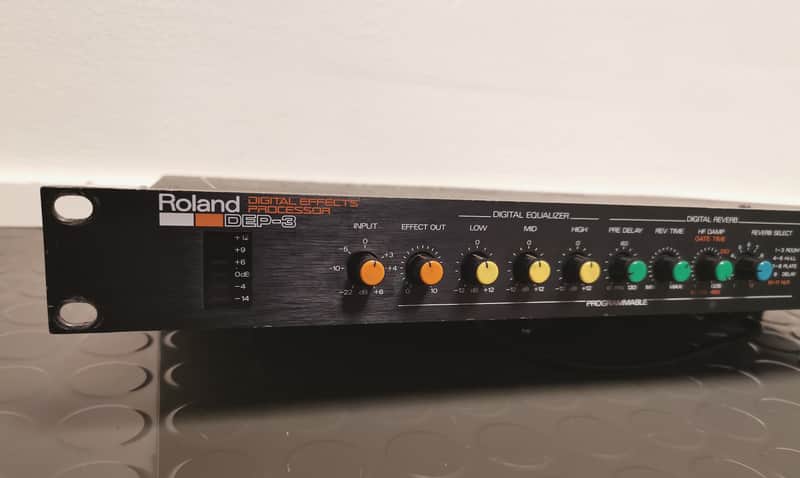 Roland DEP-3 Digital Effects Processor 1987 - 1992 - Black | Reverb