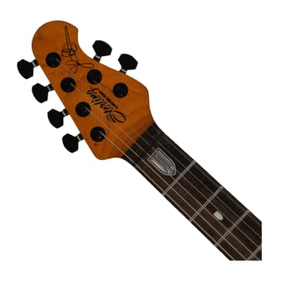 Sterling by Music Man JP150 DiMarzio Flame Maple Electric Guitar - Purple Nebula image 4