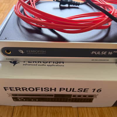 Ferrofish Pulse 16 MX AD/DA Converter w/ ADAT & MADI + Madi cable + 8 Snake cable image 6