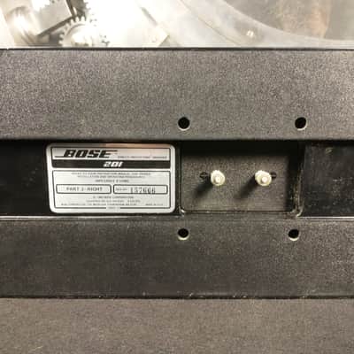 Vintage Bose 201 Direct/Reflecting Speaker Pair image 5