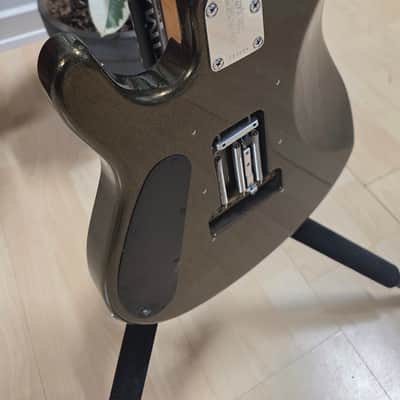 Music Man JP7 USA John Petrucci Signature Olive Gold Sparkle Dream Theater Artist American 7 Seven Guitar image 21