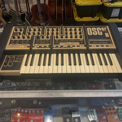 Oxford Synthesizer Company OSCar 37-Key Analog Monophonic Programmable Music Synthesizer 1980s - Black image 1