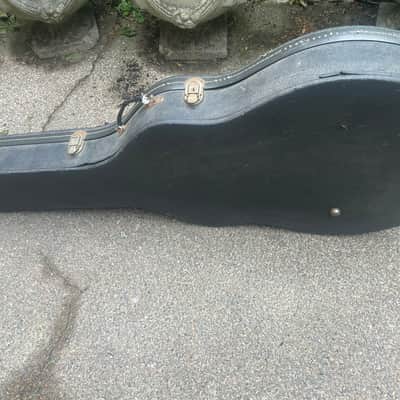 Vintage rare early 1970s Gibson Byrdland case purple lining also fits ES 335 345 355 ES175T image 5