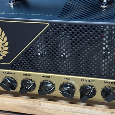 Victory Amps Sheriff 22 Compact Series 2-Channel 22-Watt Guitar Amp Head 2010s - Black/Gold image 3