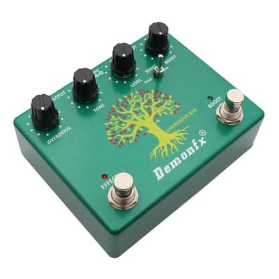 Demonfx DF8 Overdrive Guitar Effect Pedal Overdrive Boost Tube Scream Overdrive image 2