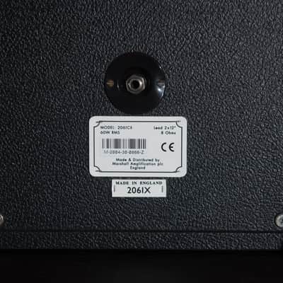 Marshall 2061CX 2x12 60W Angled Cabinet owned by Noel Gallagher image 2