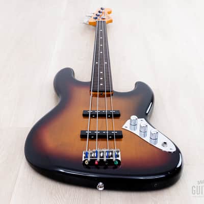 2008 Fender Jazz Bass Fretless '62 Vintage Reissue JB62-FL, Near-Mint w/ USA Pickups, Japan CIJ, Jaco image 11