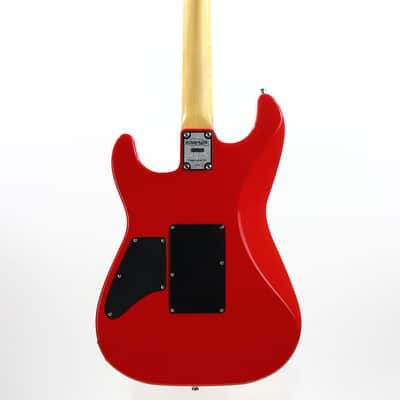1987 Kramer E.E. Pro 1 Elliot Easton RED Signature Super Strat -- White Pickguard, Stratocaster 1980's image 9