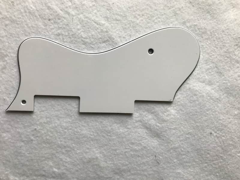 Fits Epiphone Dot Style Guitar pickguard Scratch Plate,3 Ply White image 1