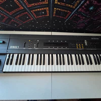Ensoniq ESQ-1 Wave Synthesizer 1986 - Black