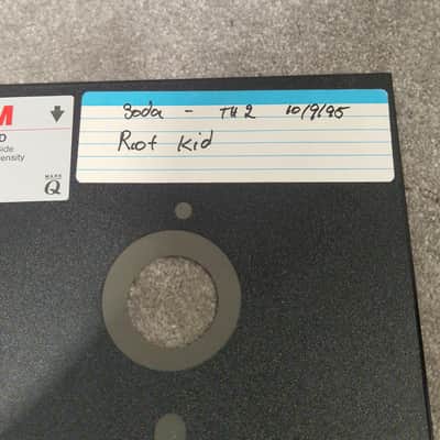 Soda – Britpop Band Collectible Studio Floppy Disk – Very Good w/ Handwritten Project Label image 6