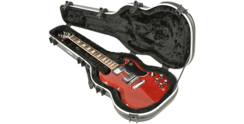 SKB 1SKB-61 SG Hardshell Guitar Case - TSA Latch, Over-Molded Handle image 1