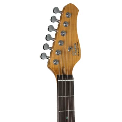 Fame Custom ST RW Worn Sunburst - Electric Guitar imagen 3