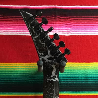 Jackson Soloist Black Crackle 1987 image 8