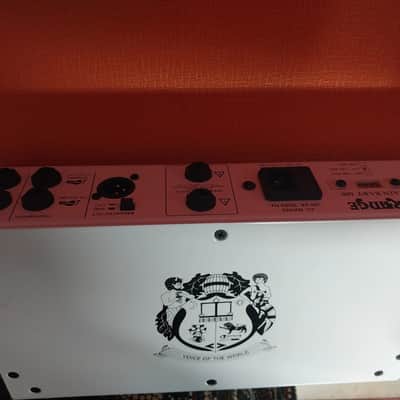 Orange Gain Baby 100 2-Channel 100-Watt Guitar Amp Head - White image 3