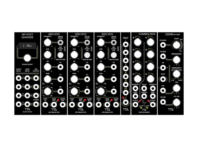 Tiptop Audio The Analog Bundle S1 ART Polyphonic Eurorack Module Set image 1