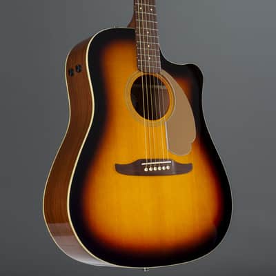 Fender Redondo Player WN Sunburst - Acoustic Guitar image 7
