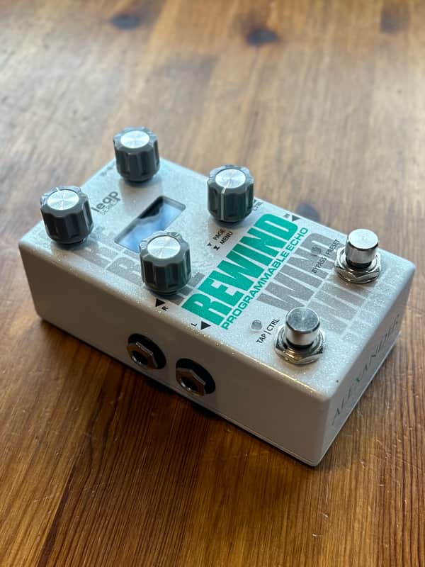 Alexander Pedals Rewind Programmable Echo 2022 - Present - White image 1