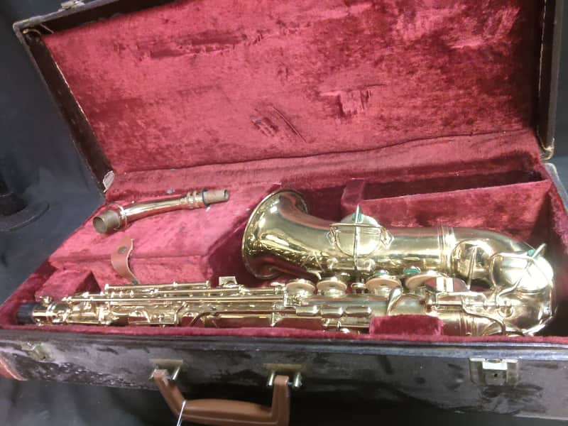 C.G. Conn 1119954  Alto Saxophone serial M153588 - Lacquer Ready To Play image 1