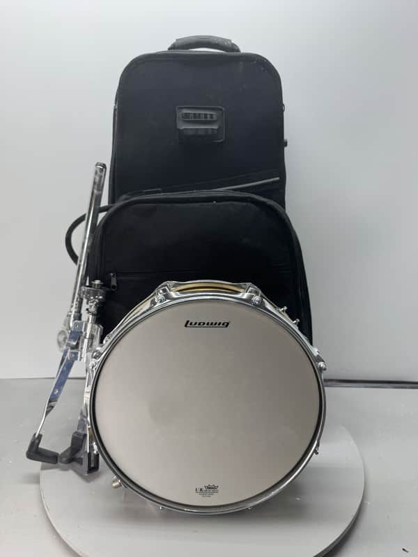 Ludwig Accent CS Custom Snare Drum 14in Gold Kit Snare with Rolling Case image 1