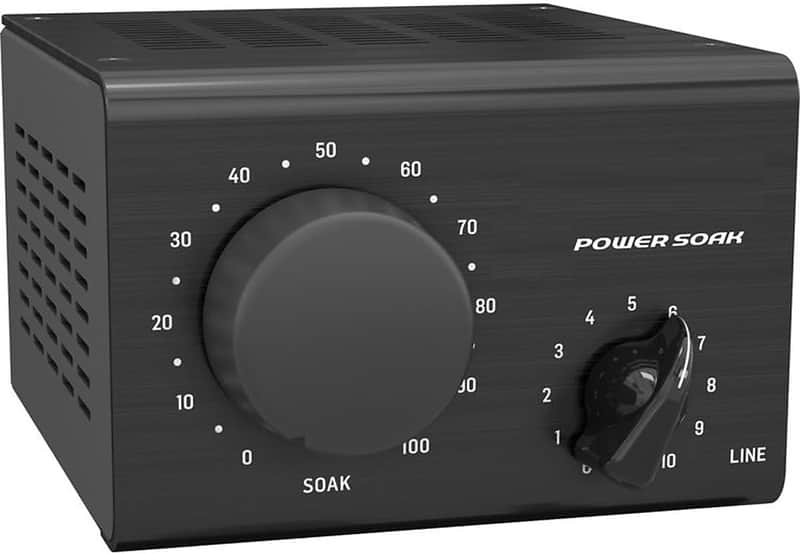 POWER SOAK Passive 100 Watt Power Attenuator for Guitar and Bass Amplifiers with Emulated Mic Output image 1